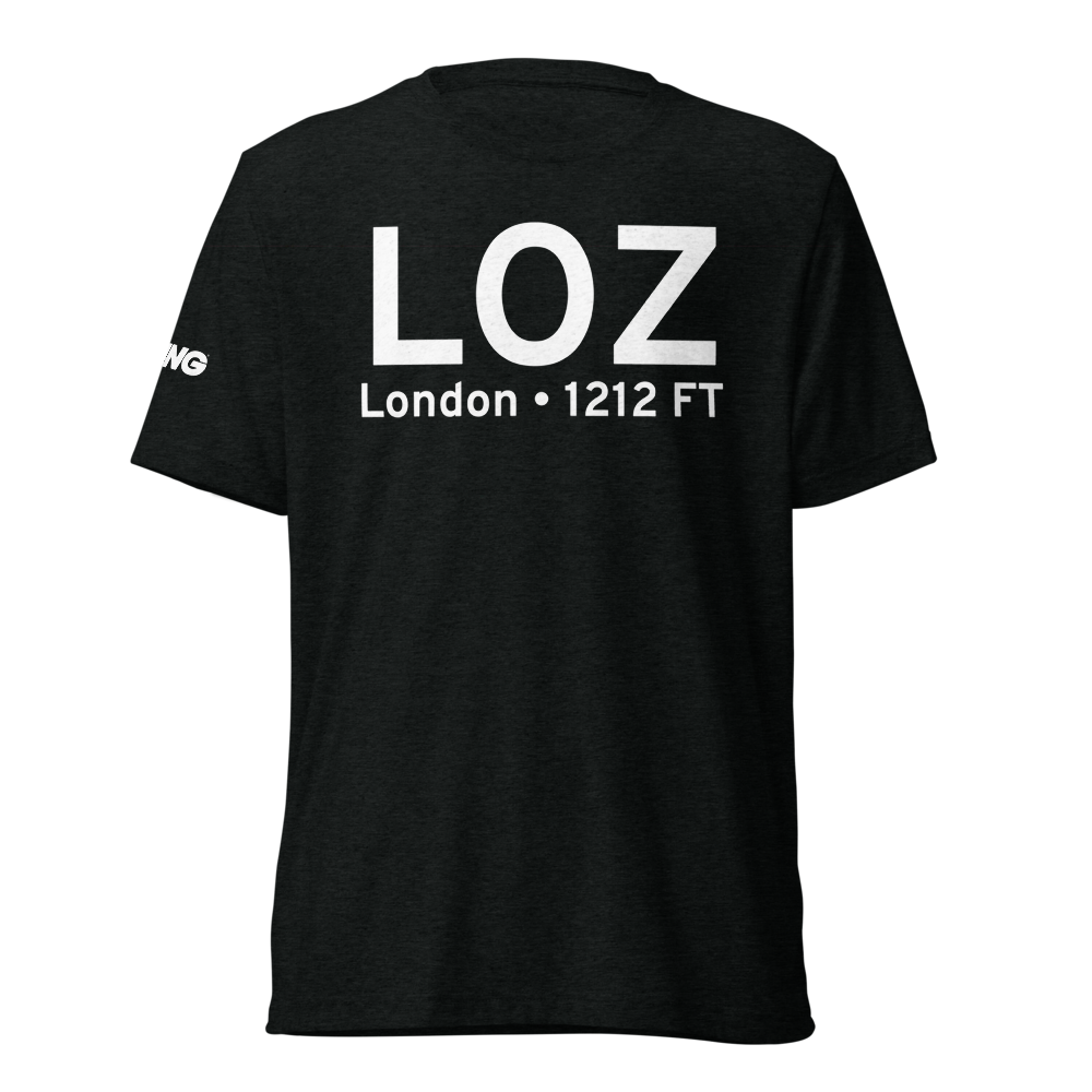 London (KLOZ) Airport Tri-blend T-Shirt 