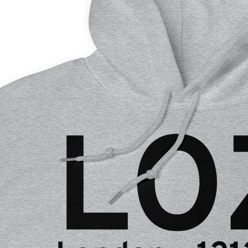 London (KLOZ) Airport Hoodie Sweatshirt 