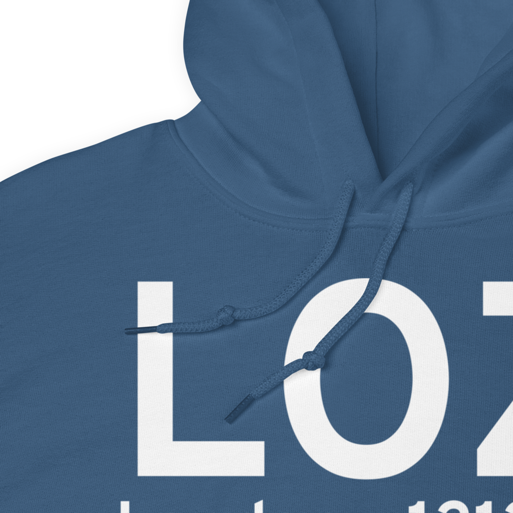 London (KLOZ) Airport Hoodie Sweatshirt 