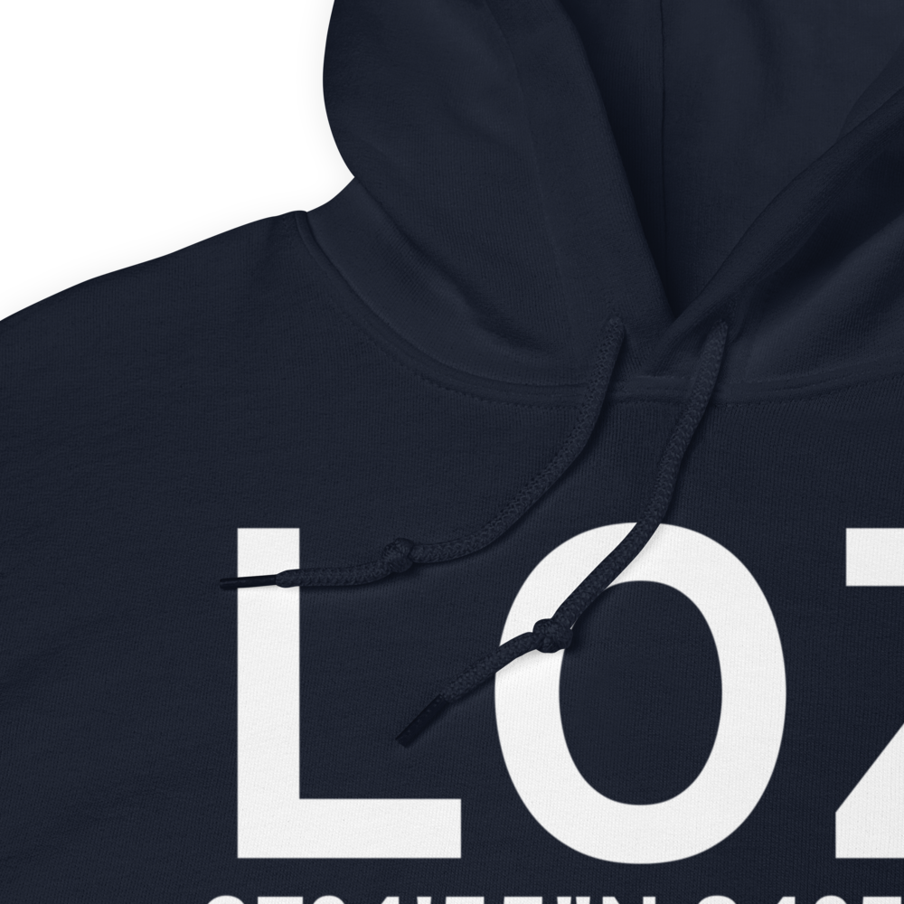 London (KLOZ) Airport Hoodie Sweatshirt 