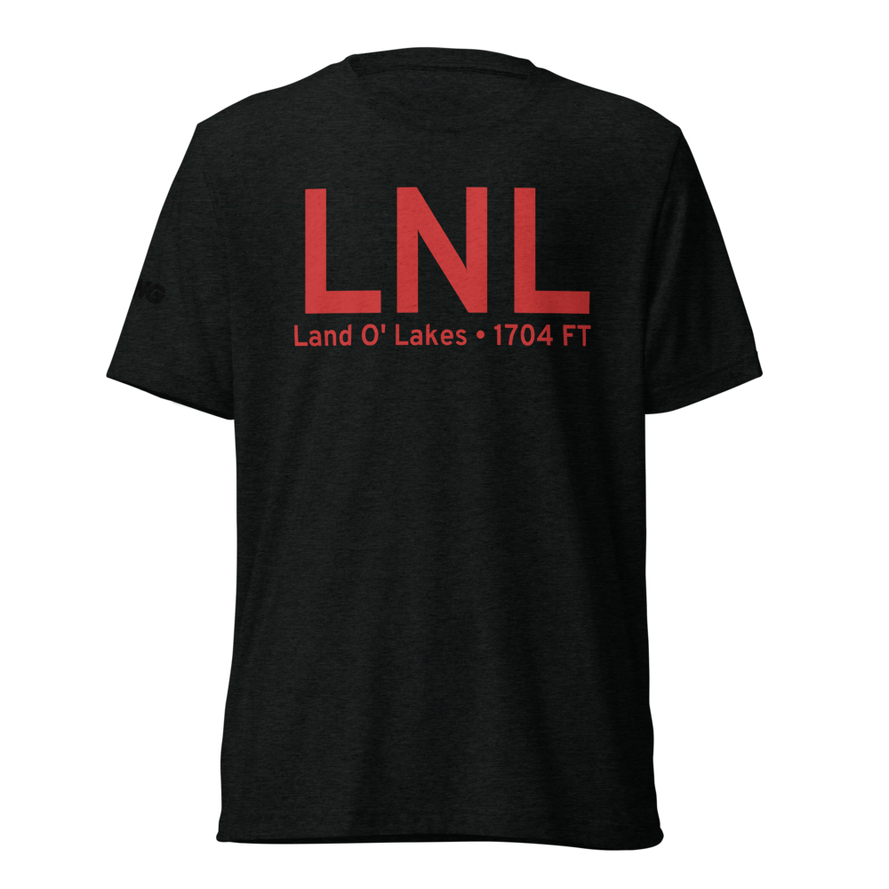 Land O' Lakes (KLNL) Airport Tri-blend T-Shirt 