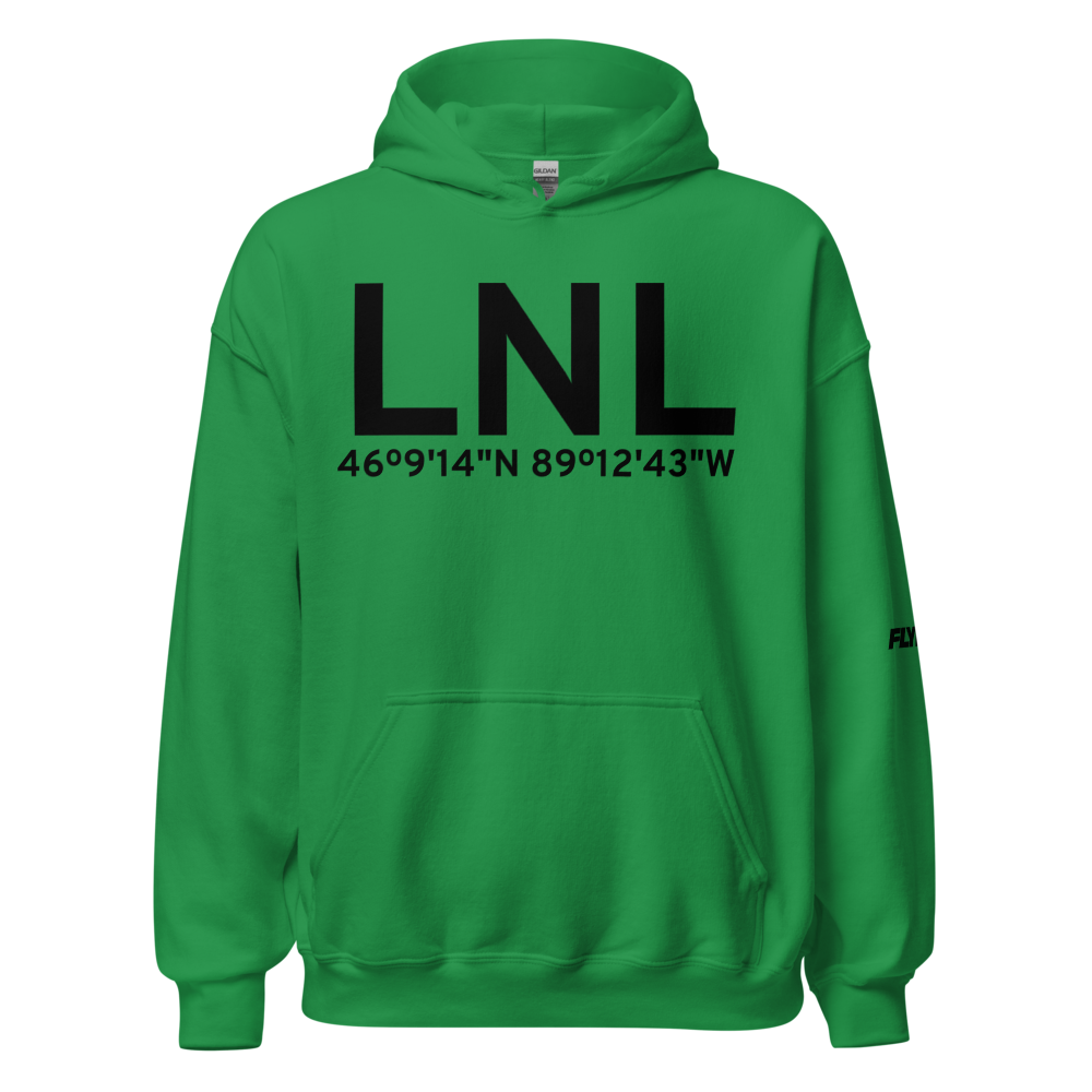 Land O' Lakes (KLNL) Airport Hoodie Sweatshirt 
