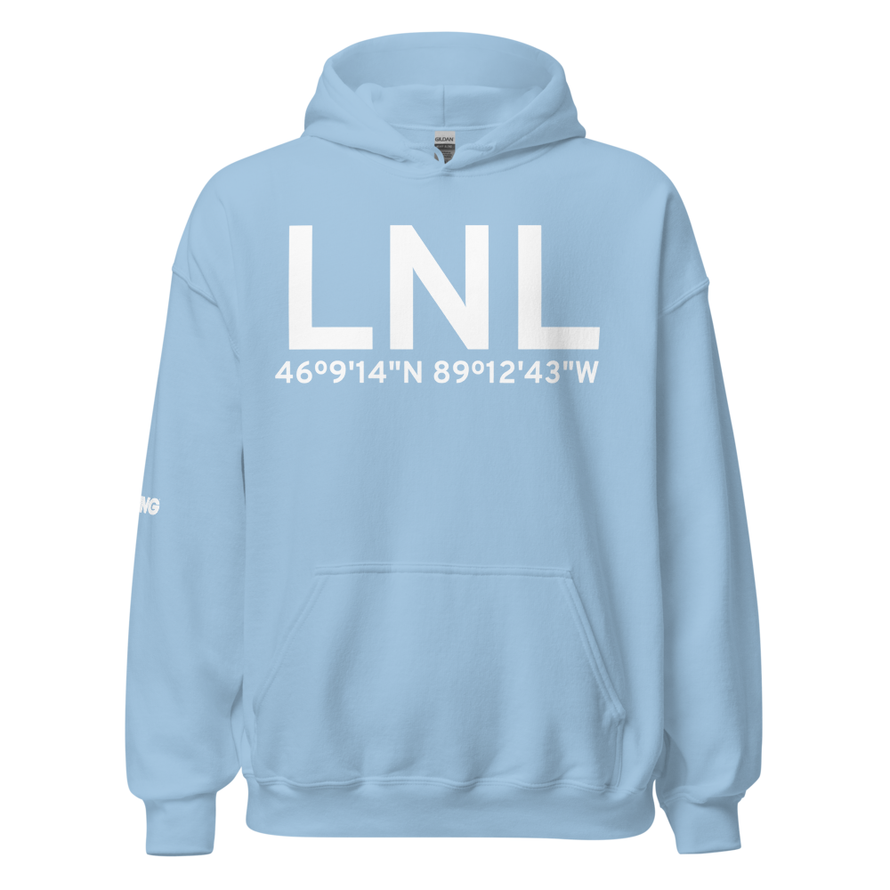 Land O' Lakes (KLNL) Airport Hoodie Sweatshirt 