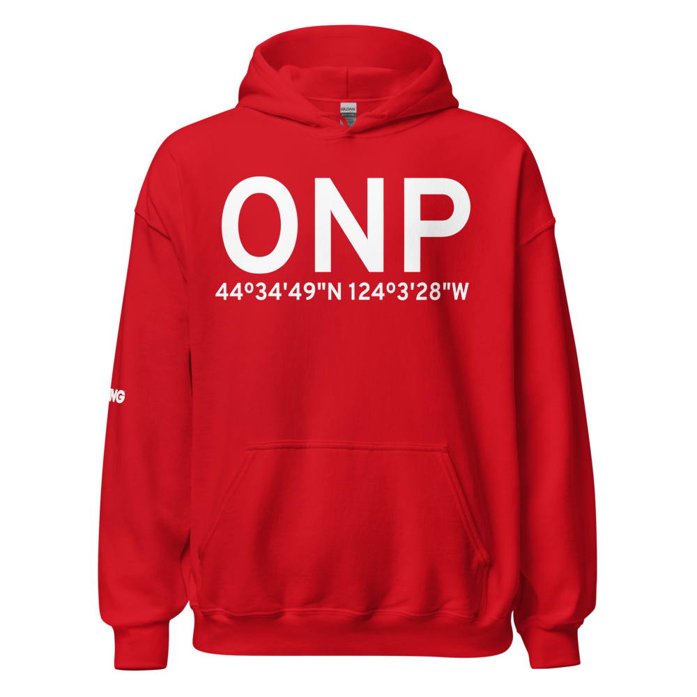 Newport (KONP) Airport Hoodie Sweatshirt 