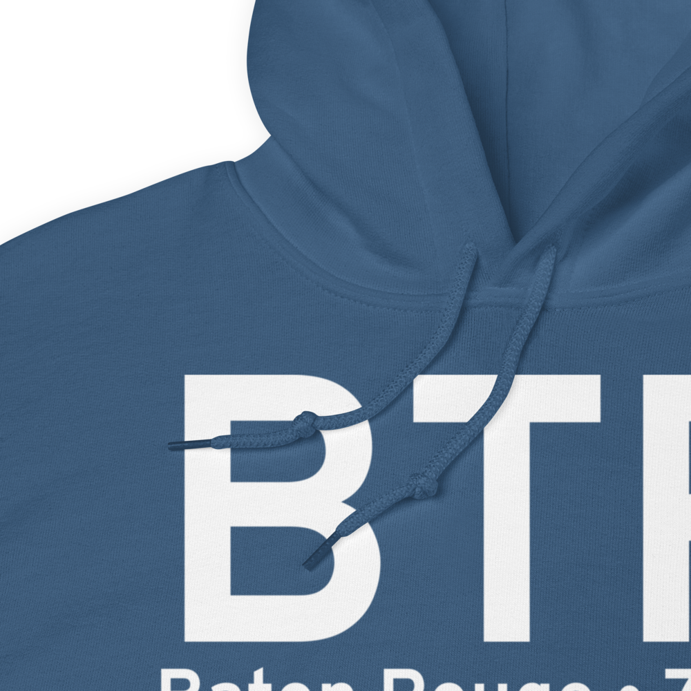 Baton Rouge (KBTR) Airport Hoodie Sweatshirt 