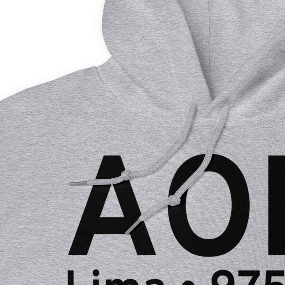 Lima (KAOH) Airport Hoodie Sweatshirt 