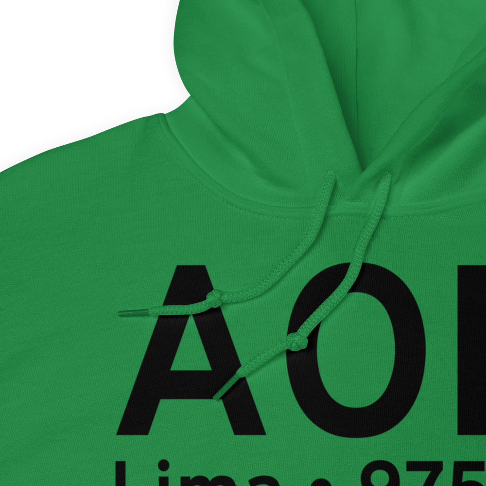 Lima (KAOH) Airport Hoodie Sweatshirt 