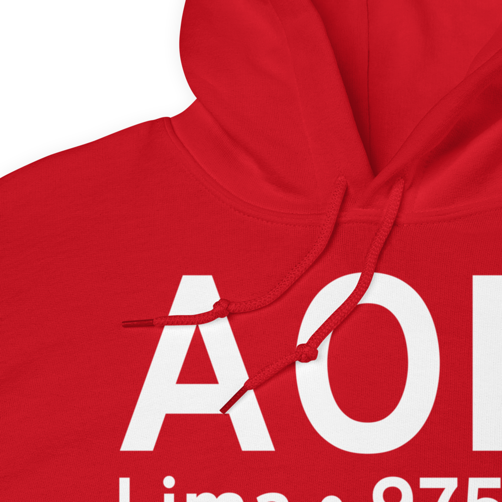 Lima (KAOH) Airport Hoodie Sweatshirt 