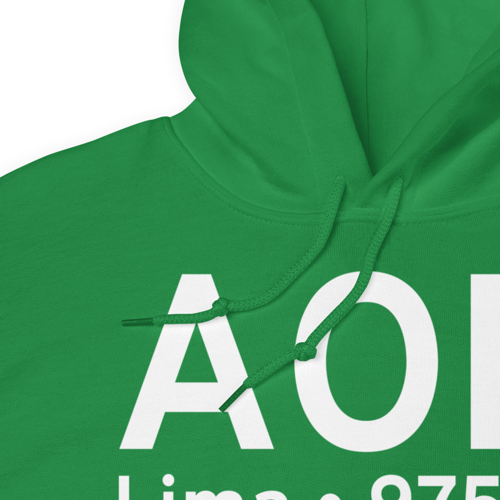 Lima (KAOH) Airport Hoodie Sweatshirt 