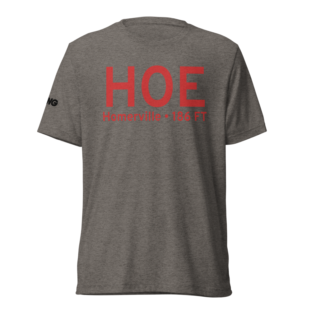 Homerville (KHOE) Airport Tri-blend T-Shirt 