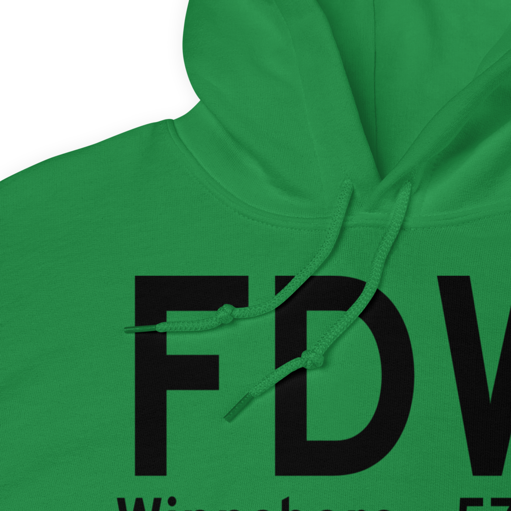 Winnsboro (KFDW) Airport Hoodie Sweatshirt 