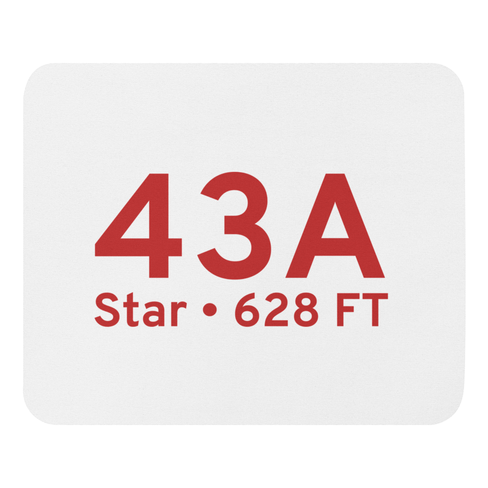 Star (K43A) Airport  Mouse Pad 