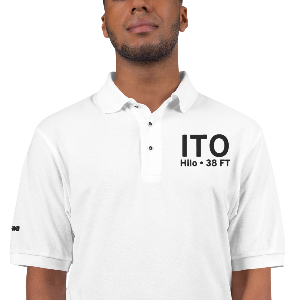 Hilo (PHTO) Airport Port Authority Embroidered Polo Shirt 