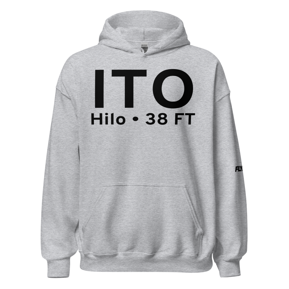Hilo (PHTO) Airport Hoodie Sweatshirt 