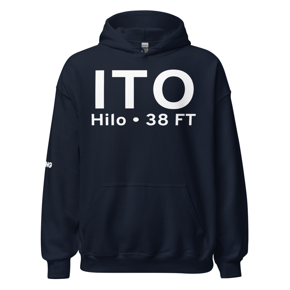 Hilo (PHTO) Airport Hoodie Sweatshirt 