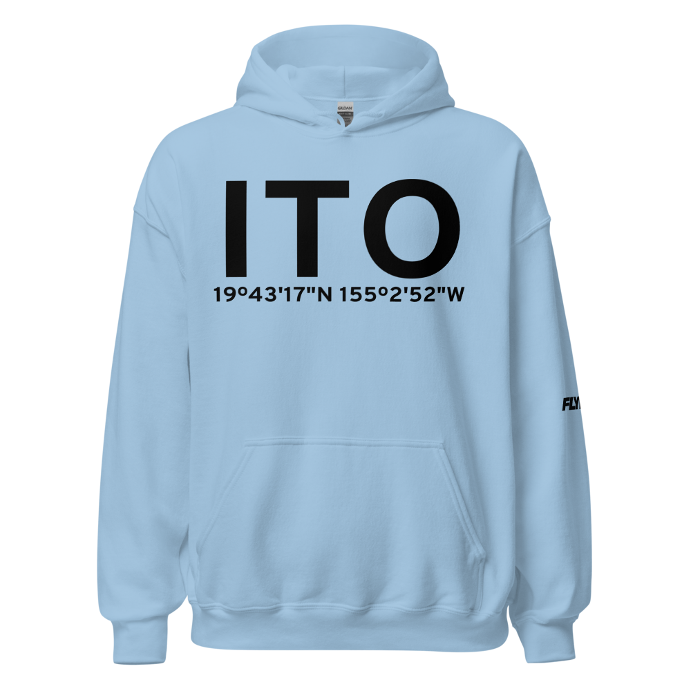 Hilo (PHTO) Airport Hoodie Sweatshirt 