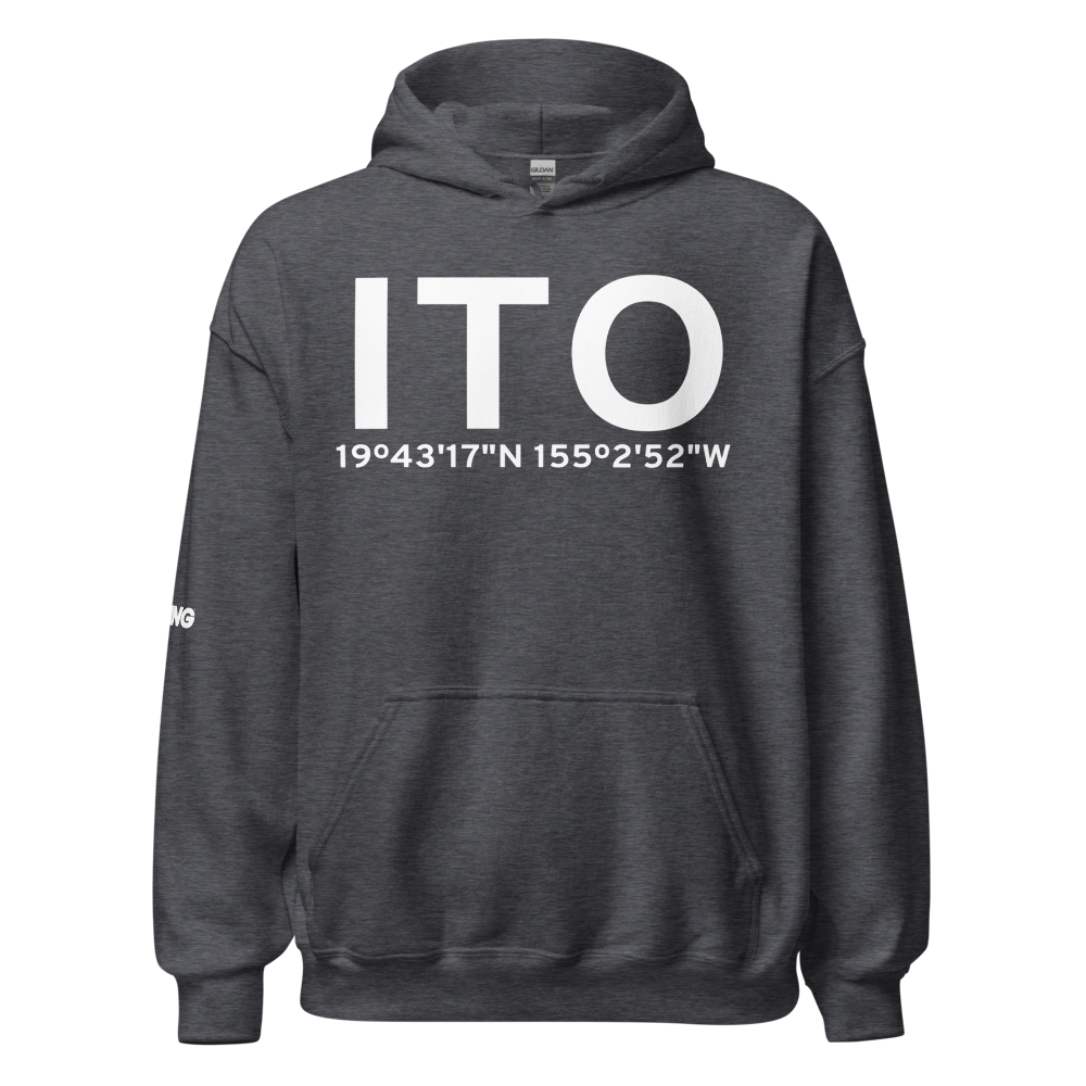 Hilo (PHTO) Airport Hoodie Sweatshirt 
