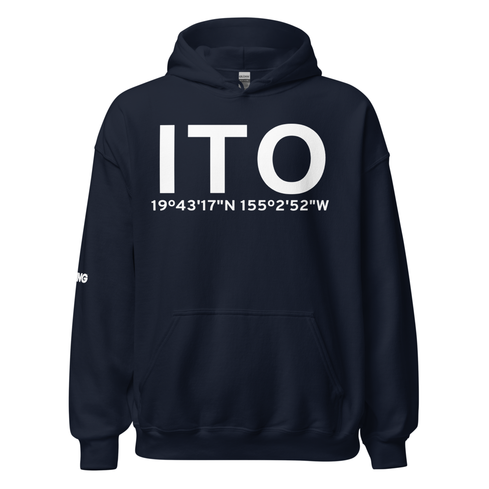 Hilo (PHTO) Airport Hoodie Sweatshirt 