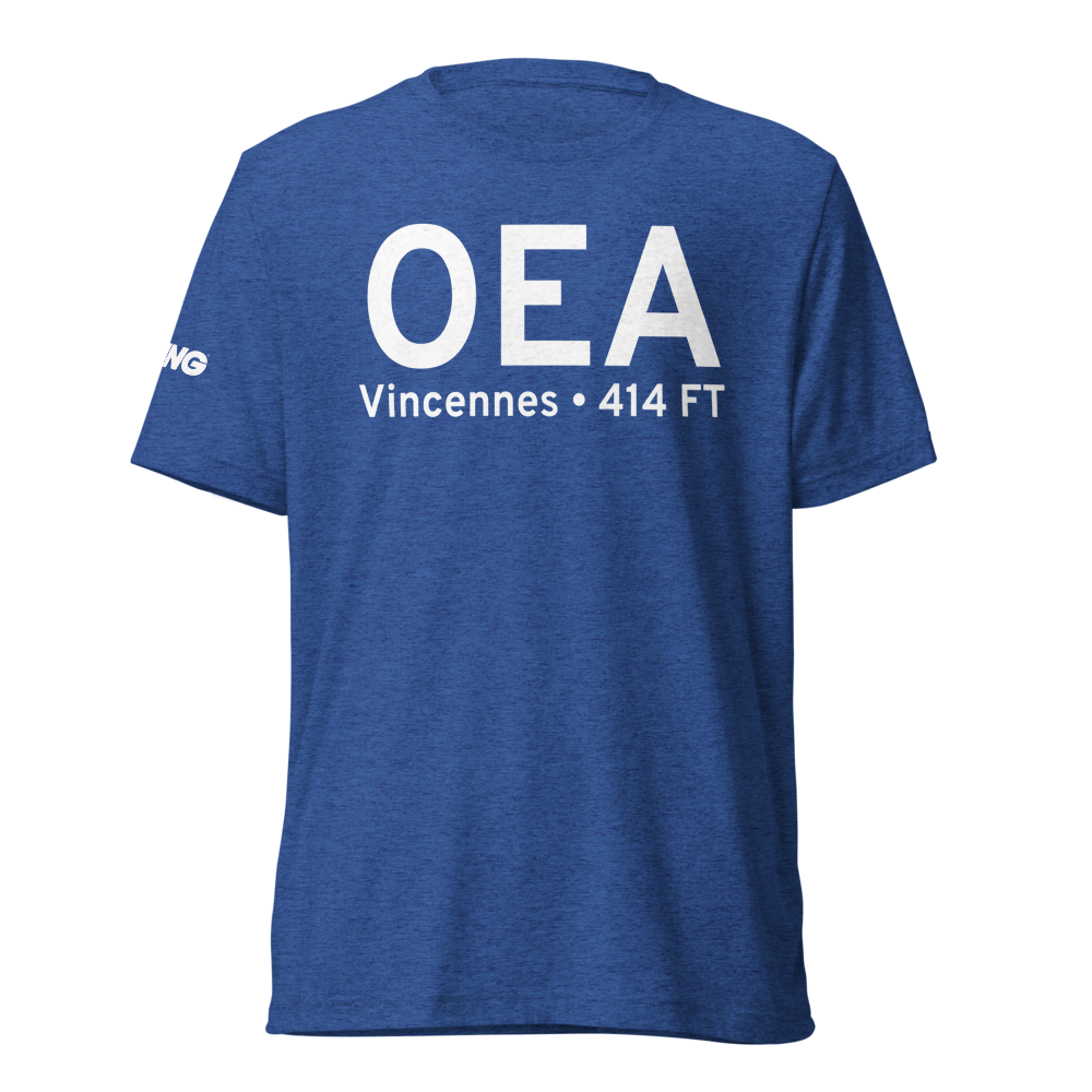 Vincennes (KOEA) Airport Tri-blend T-Shirt 