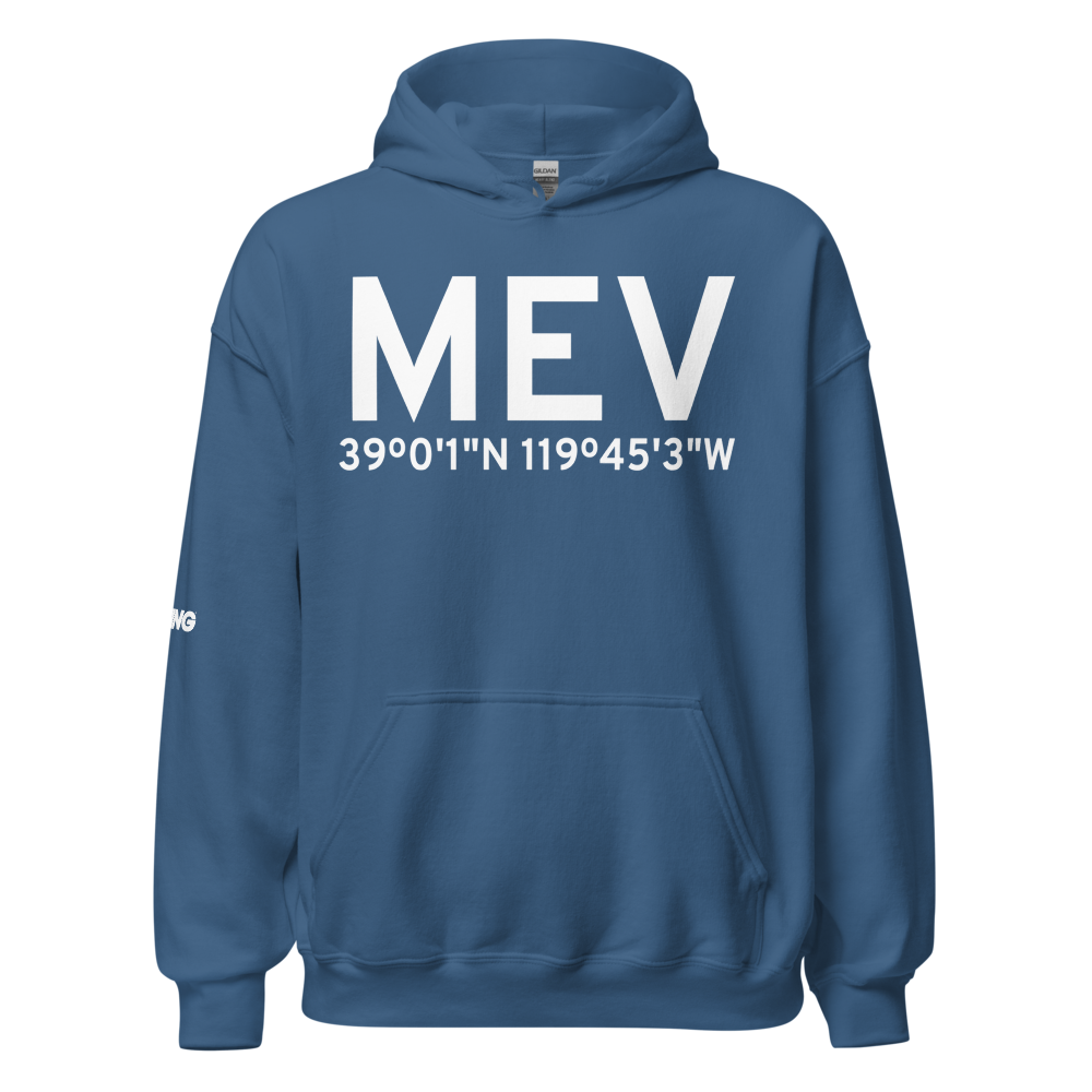 Minden (KMEV) Airport Hoodie Sweatshirt 