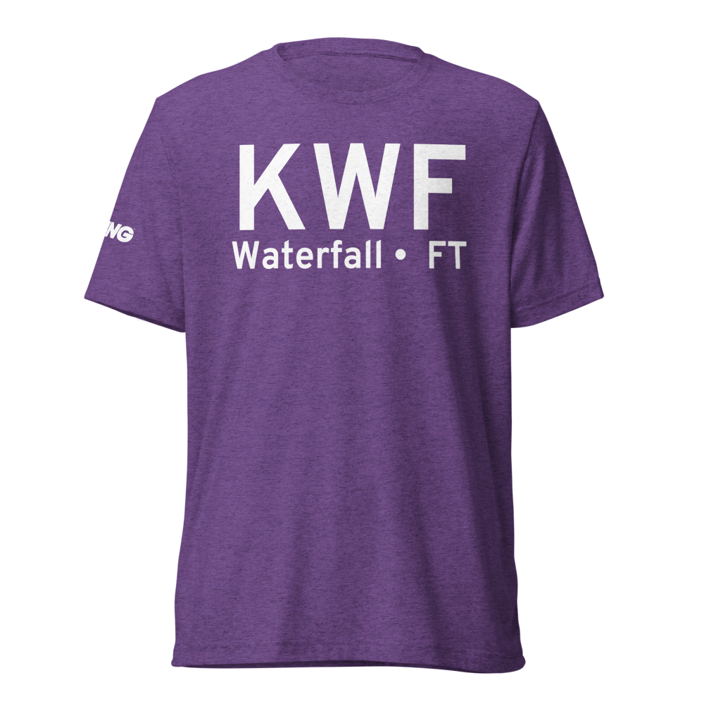 Waterfall (KWF) Airport Tri-blend T-Shirt 