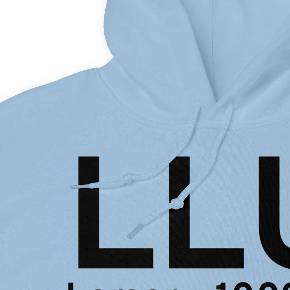 Lamar (KLLU) Airport Hoodie Sweatshirt 