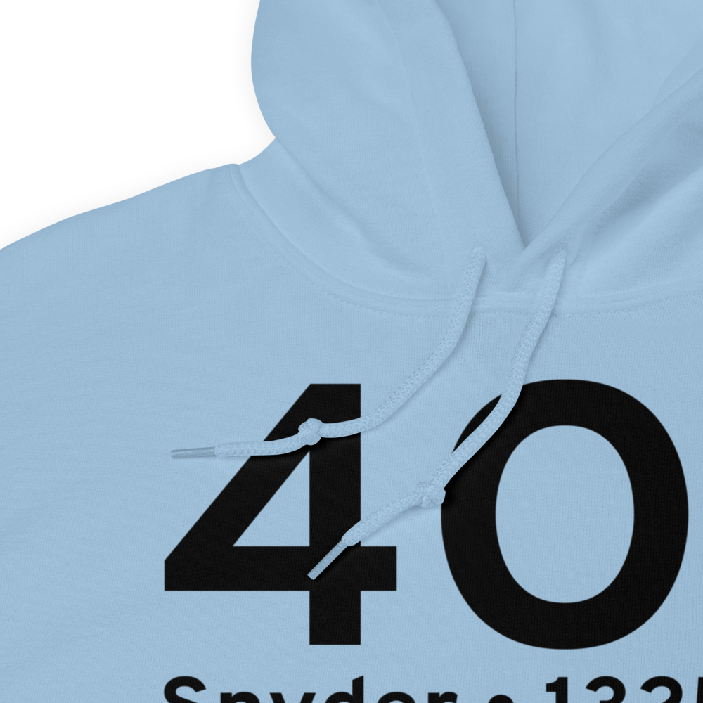 Snyder (4O1) Airport Hoodie Sweatshirt 