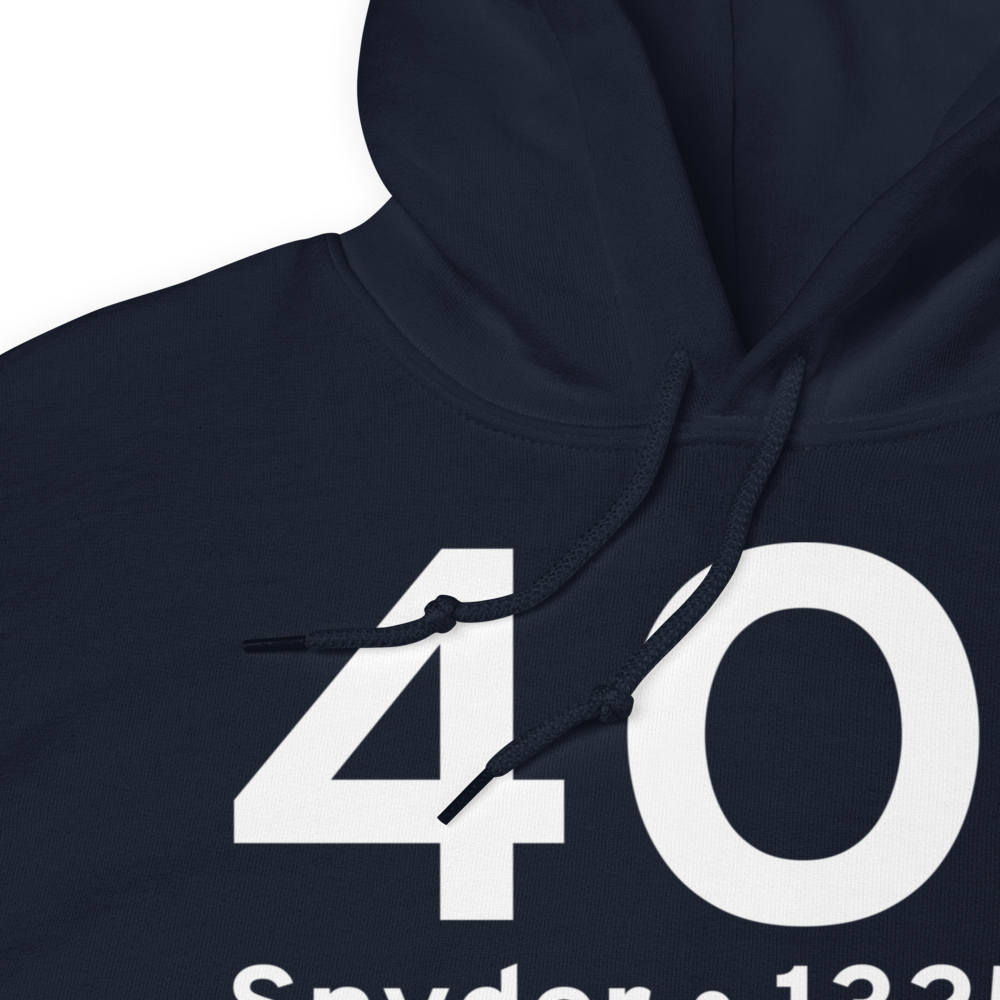 Snyder (4O1) Airport Hoodie Sweatshirt 