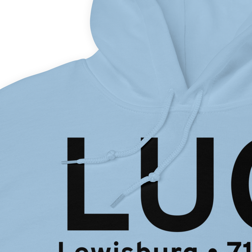 Lewisburg (KLUG) Airport Hoodie Sweatshirt 