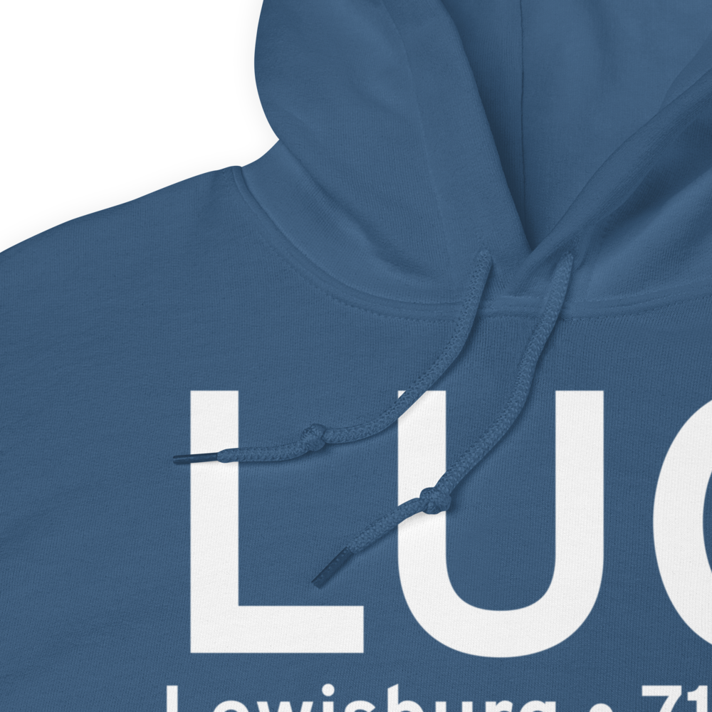 Lewisburg (KLUG) Airport Hoodie Sweatshirt 