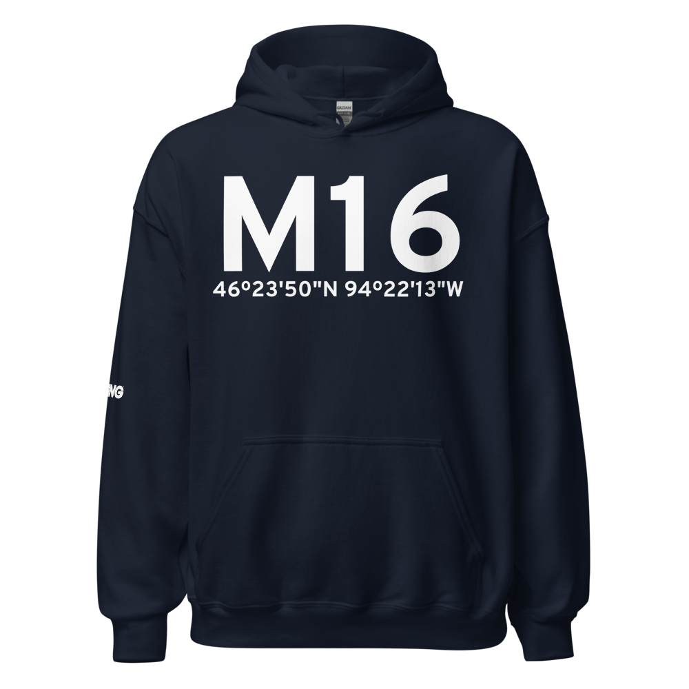 East Gull Lake (US-0325) Airport Hoodie Sweatshirt 