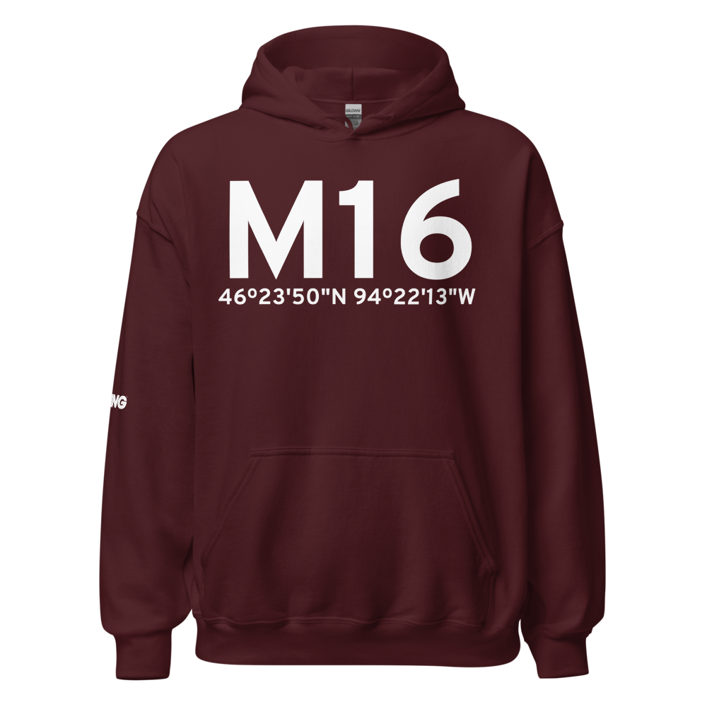 East Gull Lake (US-0325) Airport Hoodie Sweatshirt 