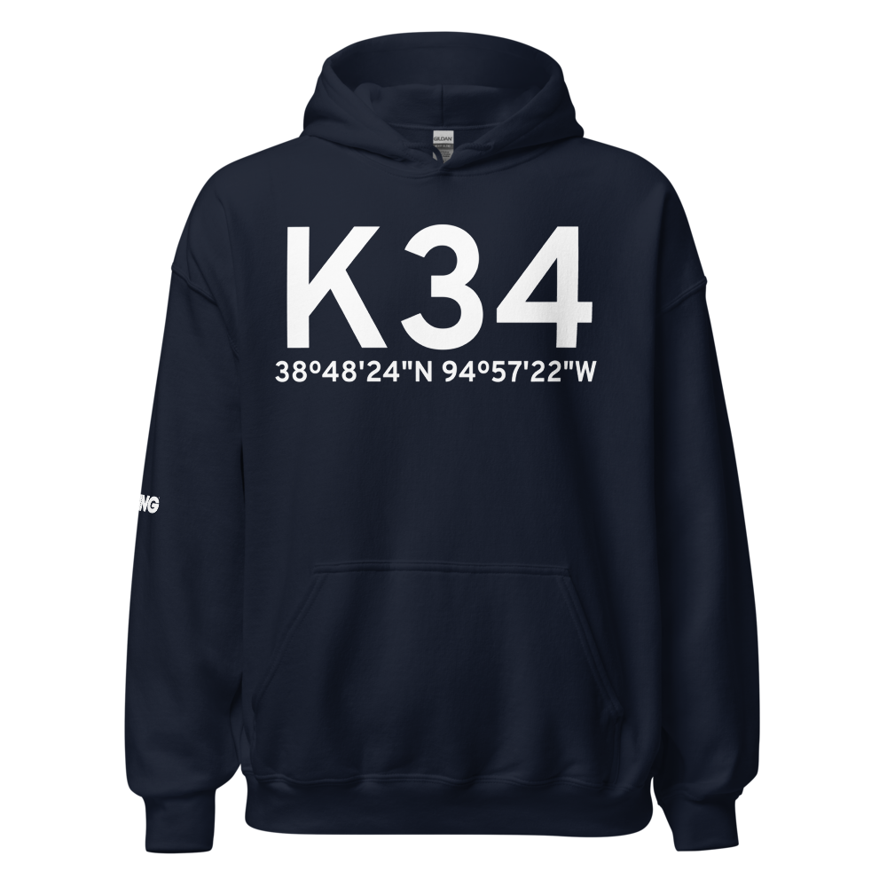 Gardner (K34) Airport Hoodie Sweatshirt 