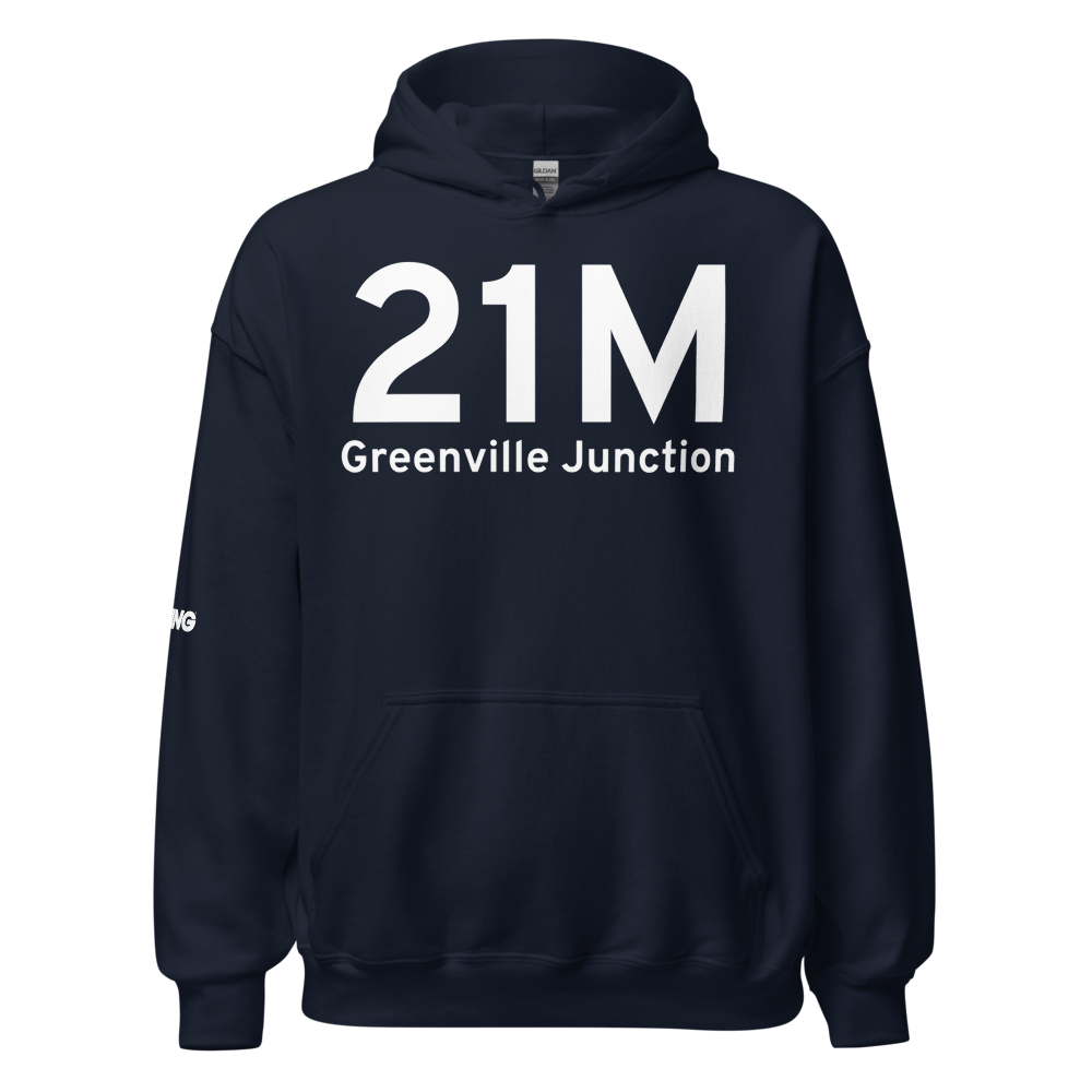 Greenville Junction (21M) Airport Hoodie Sweatshirt 