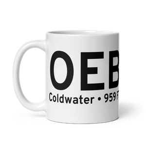 Coldwater (KOEB) Airport Mug