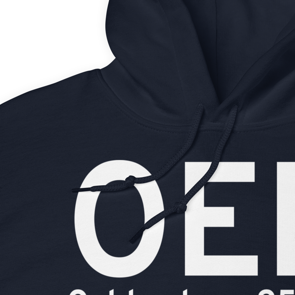 Coldwater (KOEB) Airport Hoodie Sweatshirt 