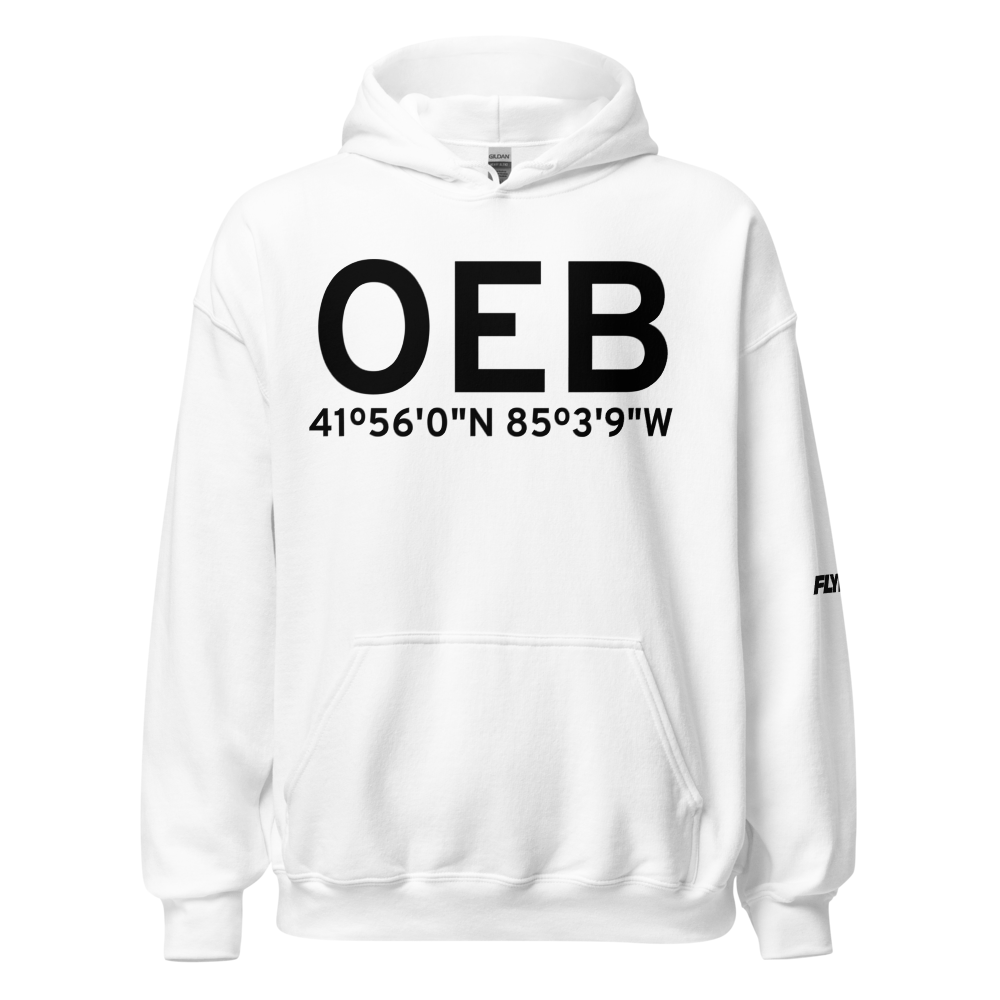 Coldwater (KOEB) Airport Hoodie Sweatshirt 