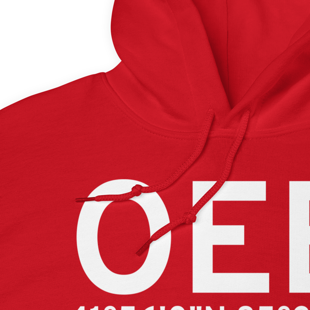 Coldwater (KOEB) Airport Hoodie Sweatshirt 