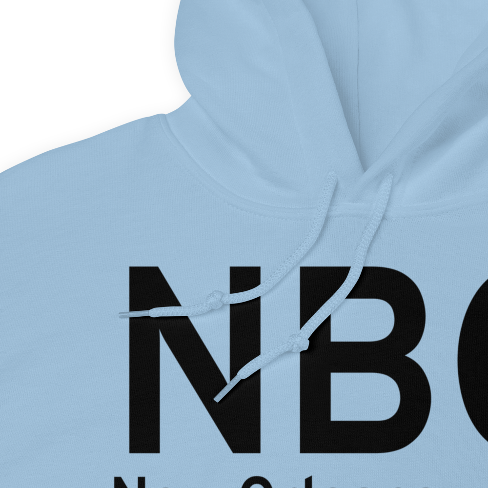 New Orleans (KNBG) Airport Hoodie Sweatshirt 