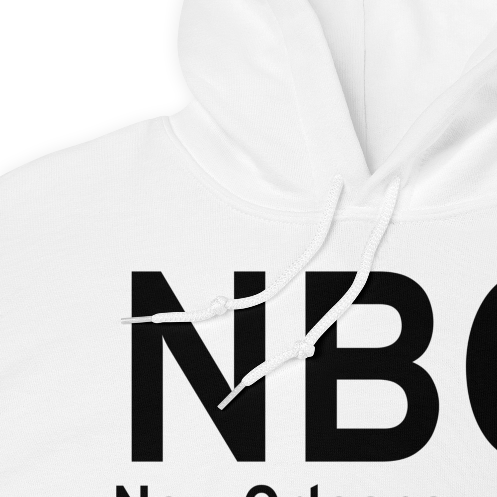 New Orleans (KNBG) Airport Hoodie Sweatshirt 