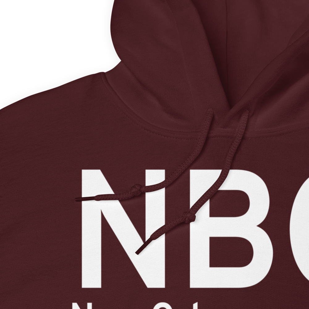 New Orleans (KNBG) Airport Hoodie Sweatshirt 