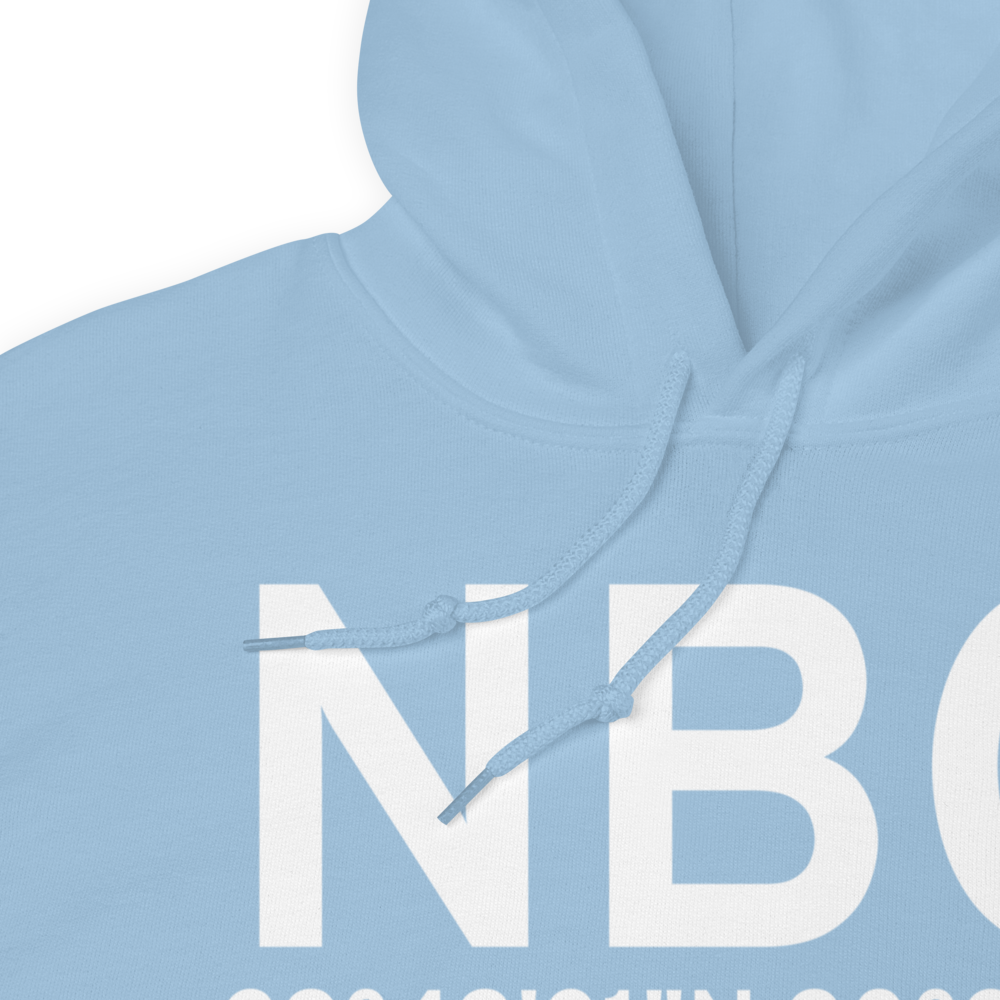 New Orleans (KNBG) Airport Hoodie Sweatshirt 