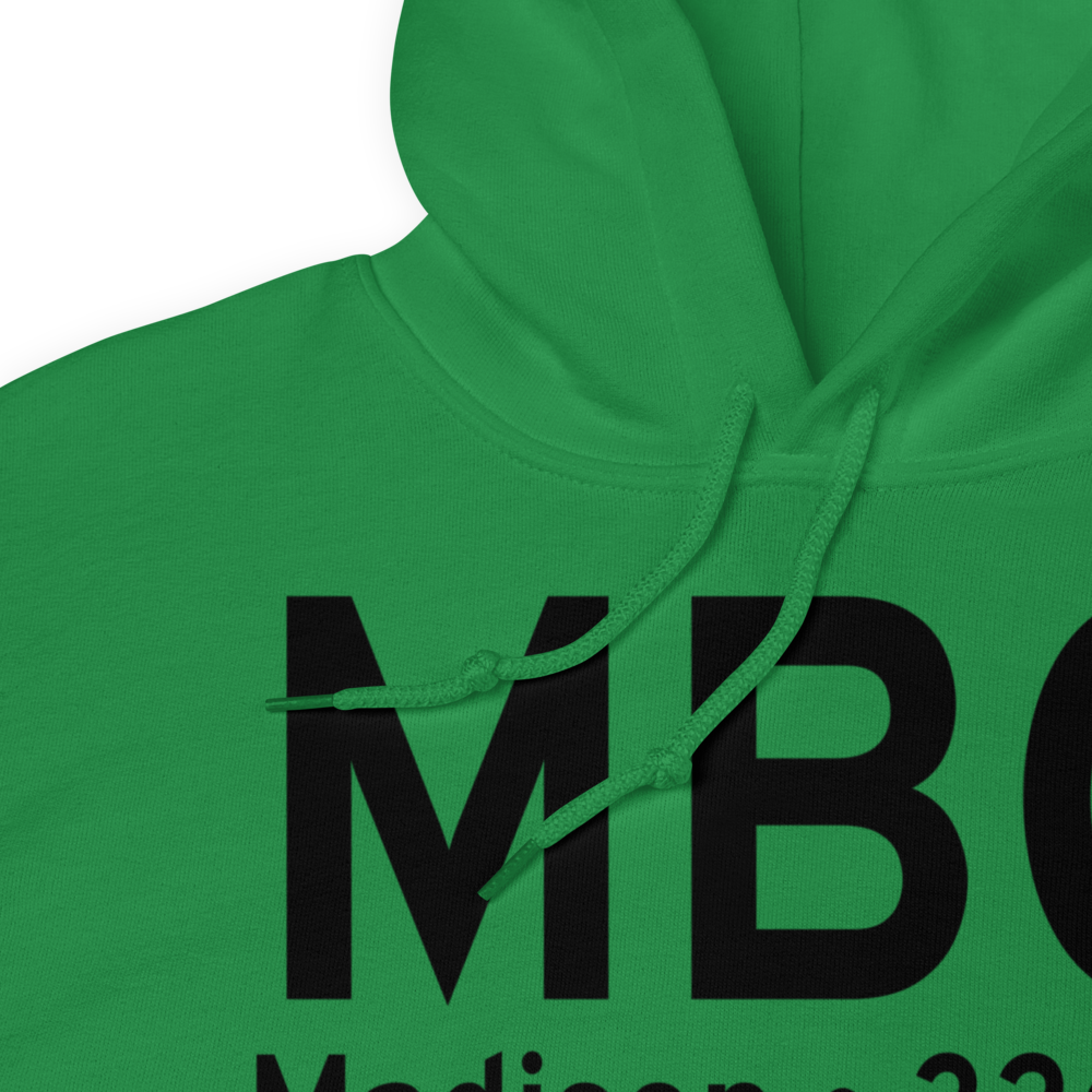 Madison (KMBO) Airport Hoodie Sweatshirt 