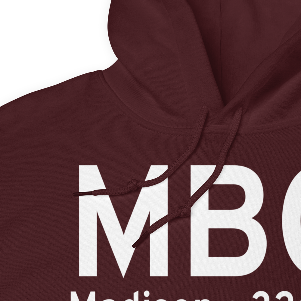 Madison (KMBO) Airport Hoodie Sweatshirt 