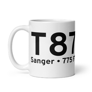 Sanger (T87) Airport Mug