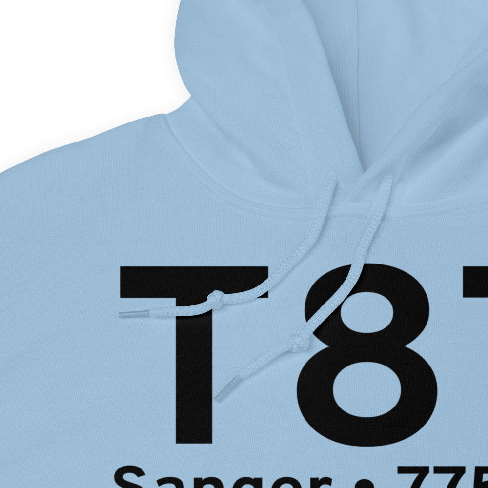 Sanger (T87) Airport Hoodie Sweatshirt 