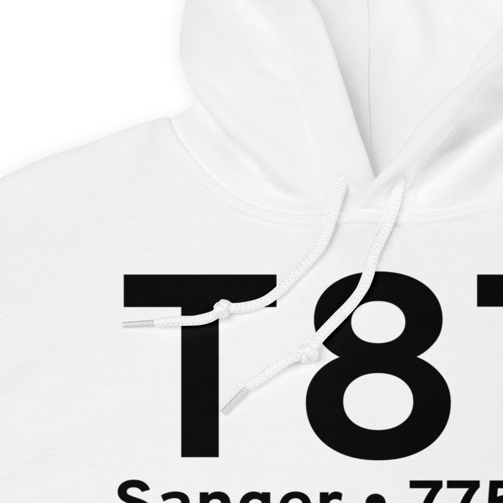Sanger (T87) Airport Hoodie Sweatshirt 