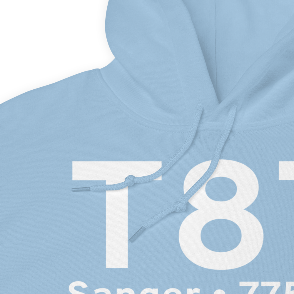 Sanger (T87) Airport Hoodie Sweatshirt 