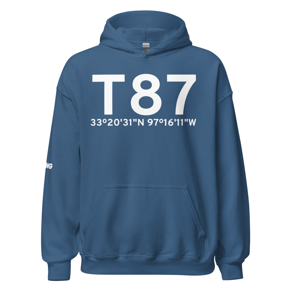 Sanger (T87) Airport Hoodie Sweatshirt 