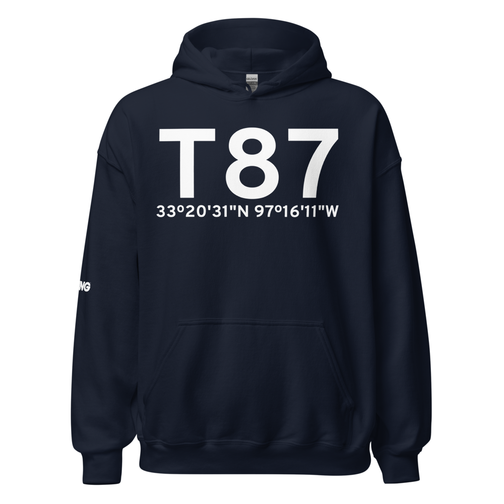 Sanger (T87) Airport Hoodie Sweatshirt 